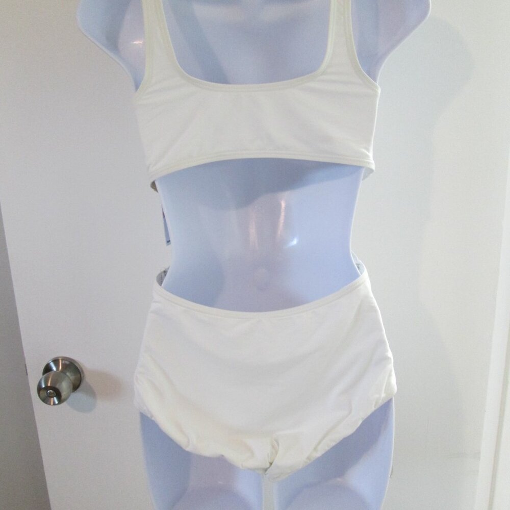 MICHAEL Michael Kors White Cutout Swimsuit - Picture 10 of 12